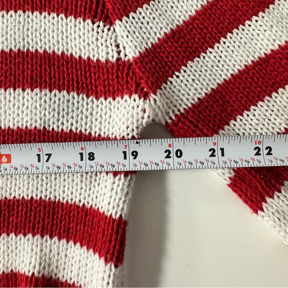 Grayson Threads Pull Over Cable Knit American Flag Novelty Sweater Graphic S - Picture 7 of 13